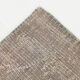 Gray & bronze patchwork tapis rug, 247x172cm