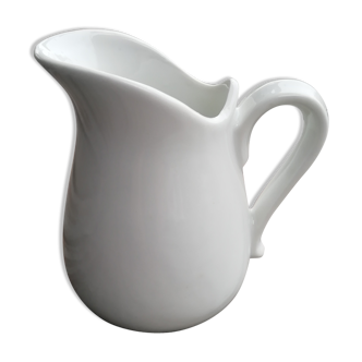 Pitcher white milk pot