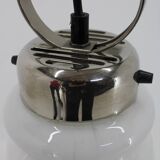 Suspension italienne en verre, années 1970