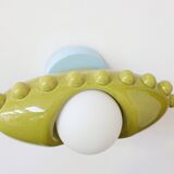 Cassiopée Lichen Green Wall Lamp