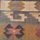 Kilim cotton and burlap carpet - 120x190cm