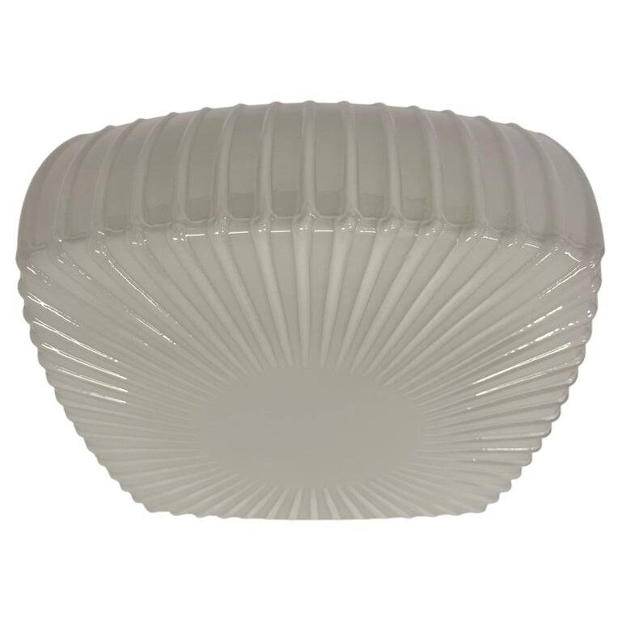 Lampe de plafond en verre de style mid-century / lampe murale, années 1970 - Tchécoslovaquie