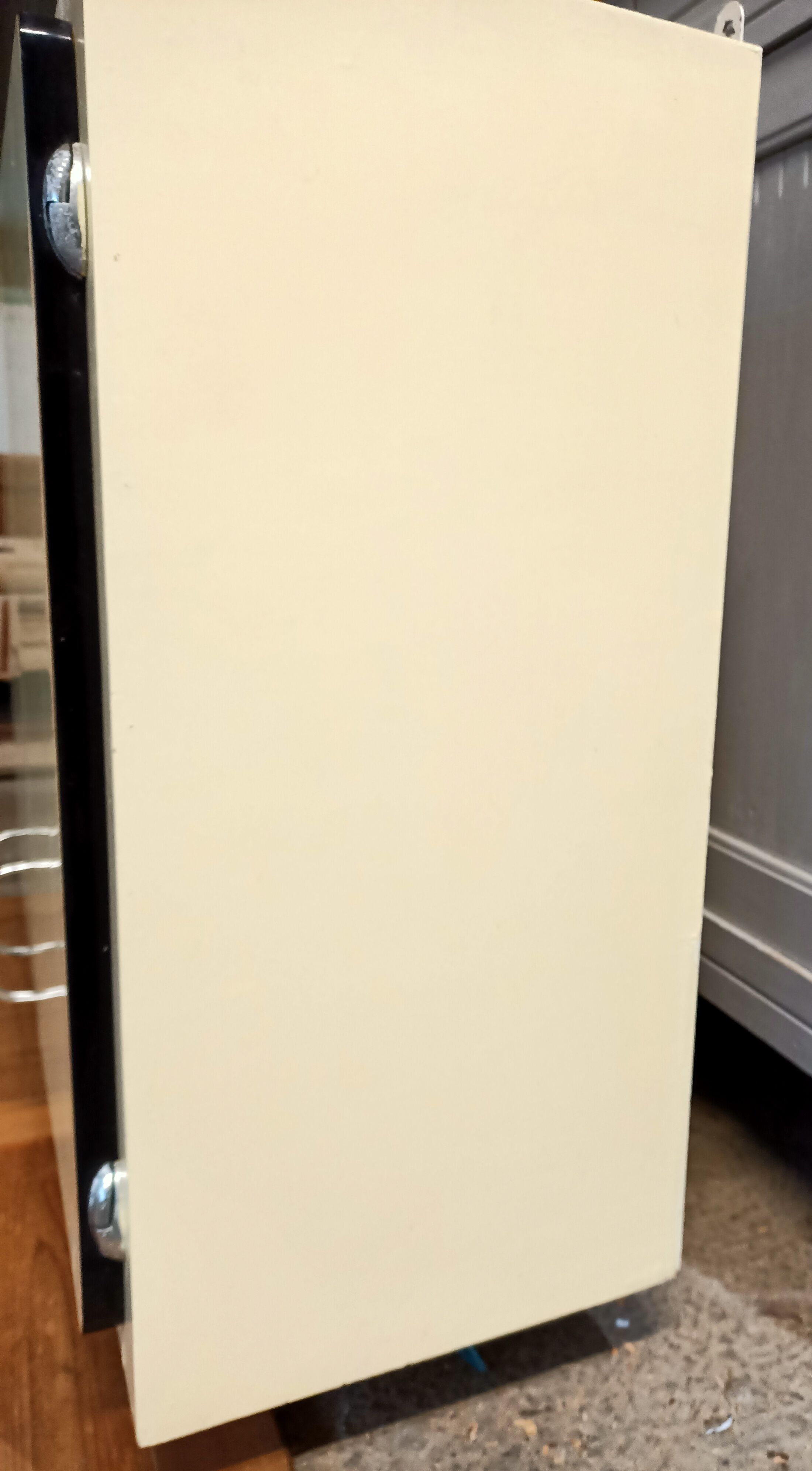 Yellow wall cupboard