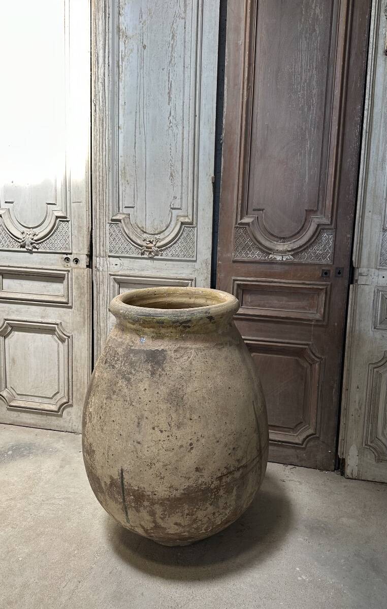 19th-century terracotta jar