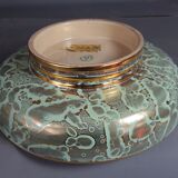 Celadon green porcelain cut Ateliers de Sèvres J. Mazeaud J. Faverot 26 cm sb