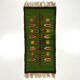 Woolen kelim wall hanging table runner Poland 1970’s