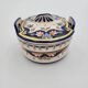 Pot avec couvercle en Porcelaine de Rouen