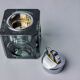 Black ice lighter by Antonio Imperatore, murano glass, Italy, 1970