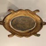 Old baroque copper planter