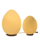 Duo de lampes œuf vintage 1970