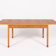 Table extensible par David Rosen pour Nordiska Kompaniet, Suède 1950