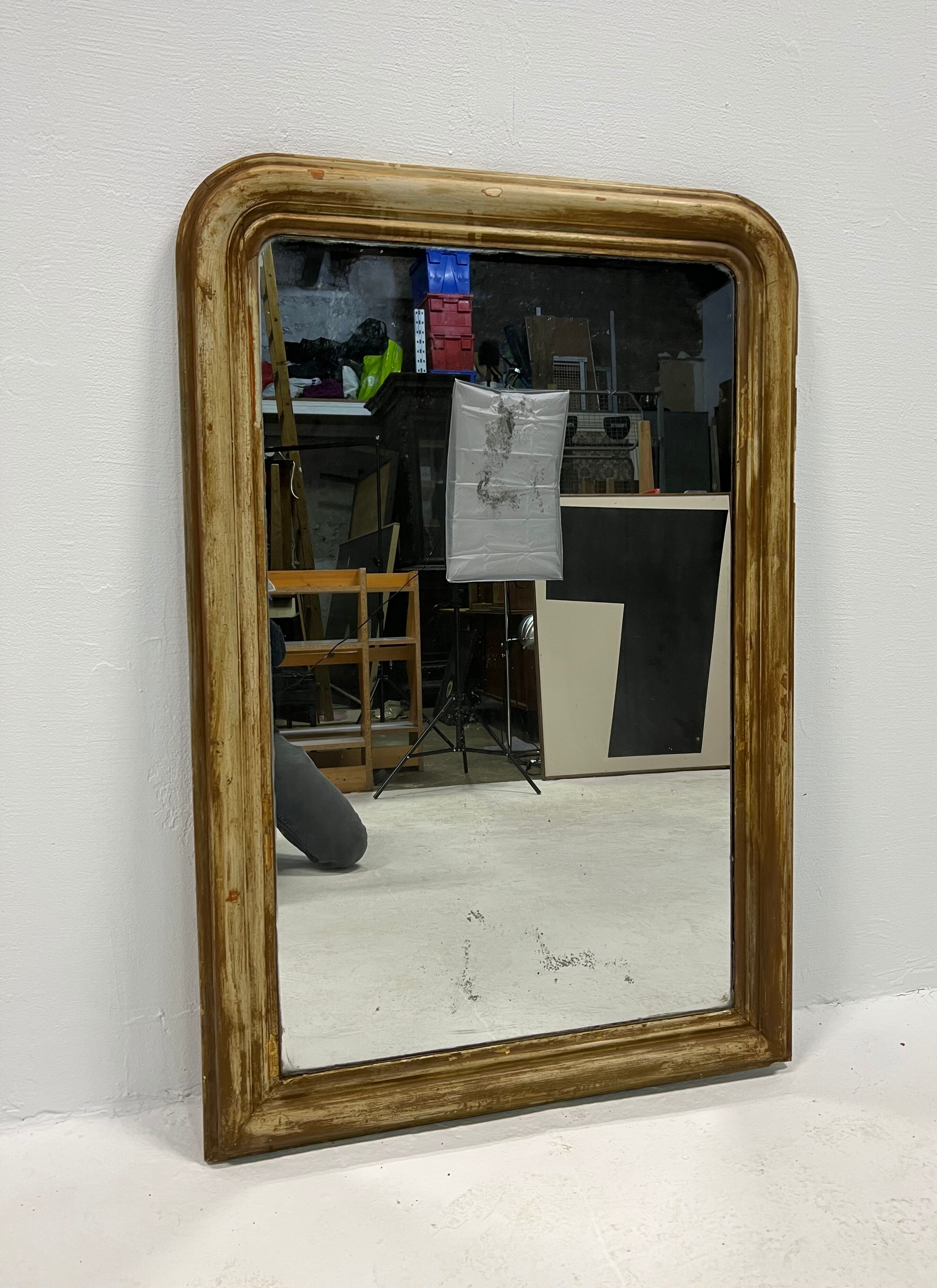 Louis Philippe mirror 108 X 66 cm, XIXth