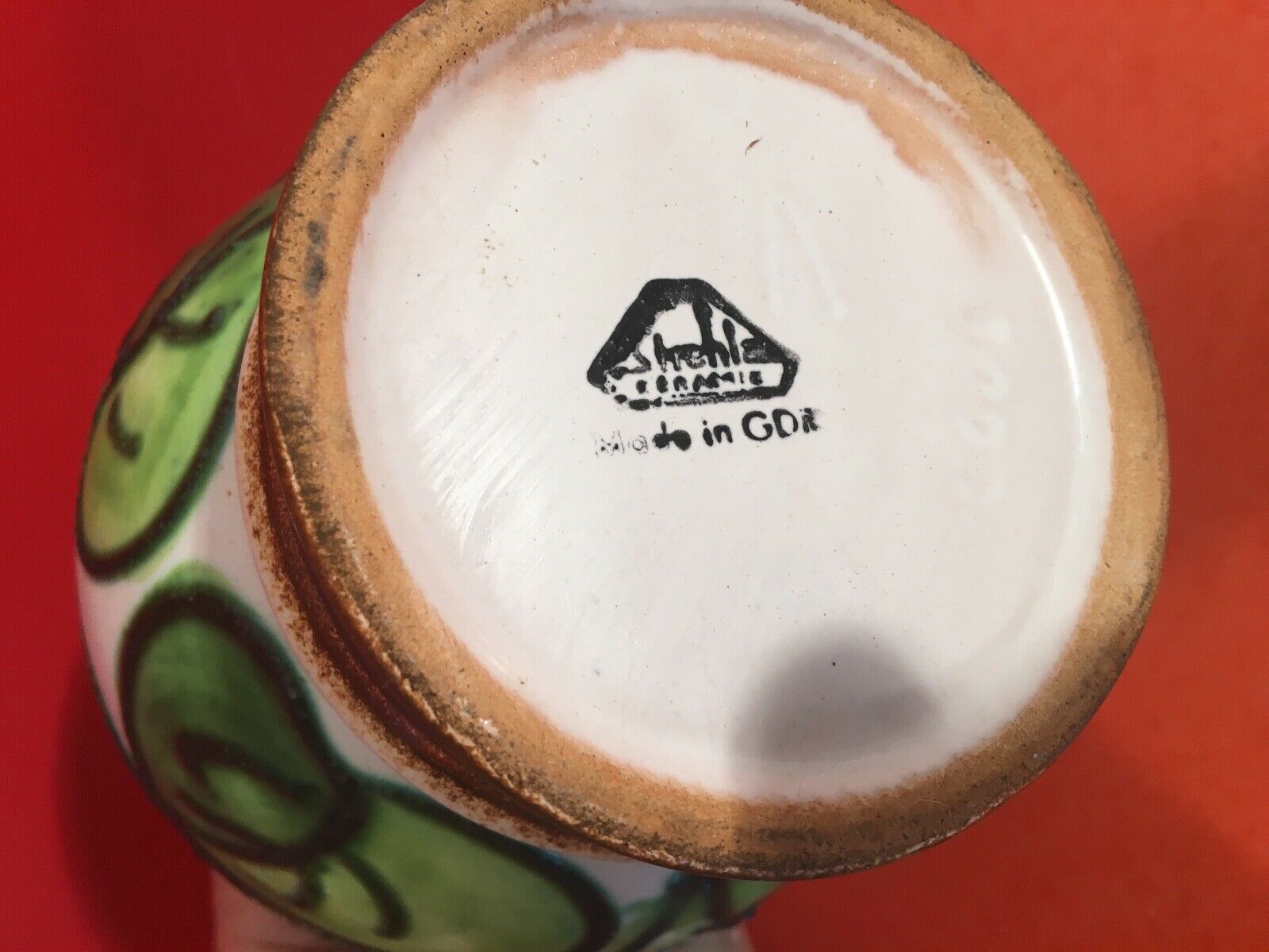 Vintage ceramic pitcher