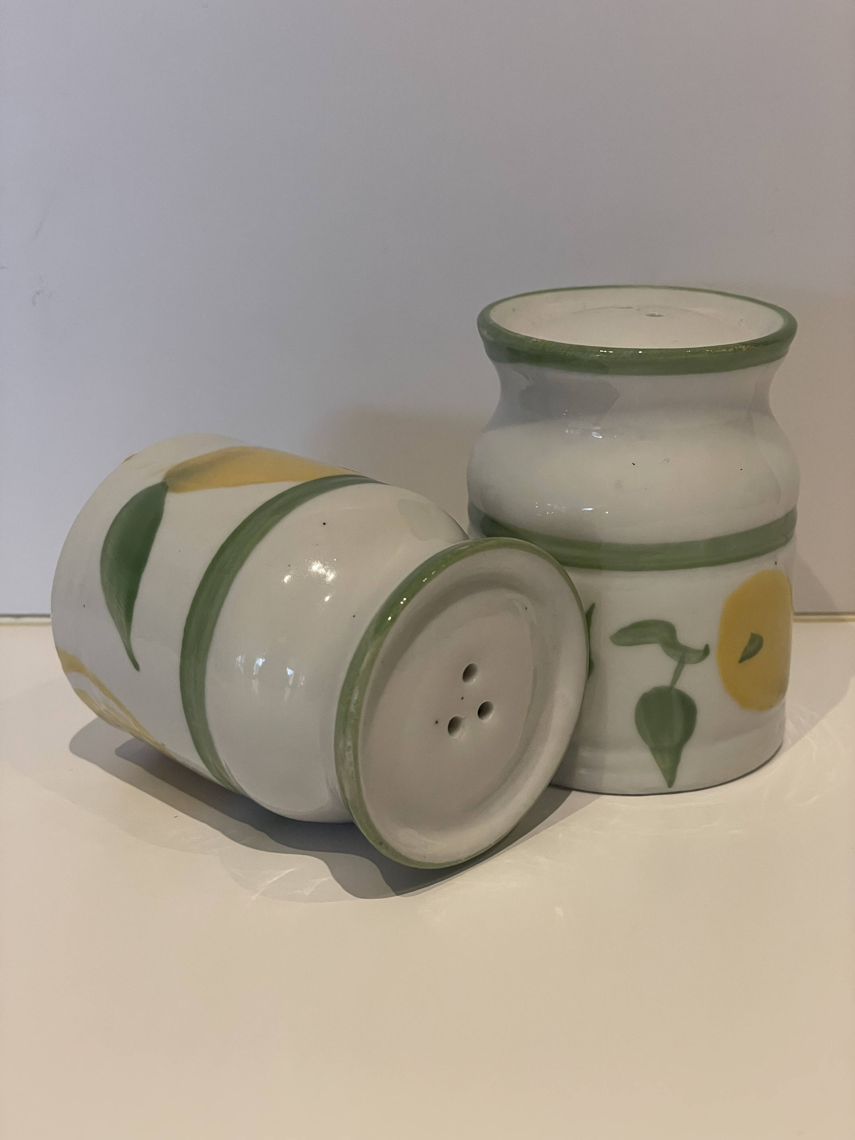 LBP salt and pepper shakers with lemons