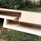 Space age shelf desk in white lay-glass fiber, circa 1970