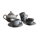 Tea set Chantal and Thierry Robert, 8 pieces