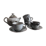 Tea set Chantal and Thierry Robert, 8 pieces