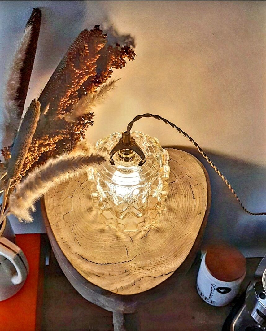 Vintage amber walkman