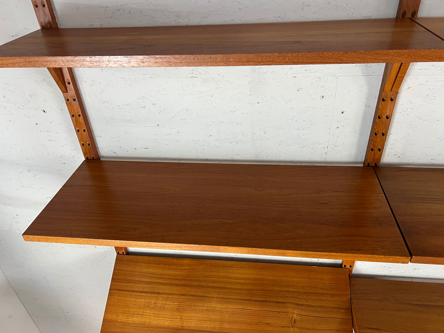 Poul Cadovius teak shelving system Cado 60s vintage shelf Danish desig