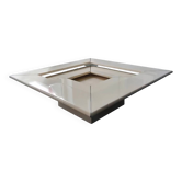 B&B Italia# / rare coffee table model " Re Quadro " / Paolo Piva 1970s