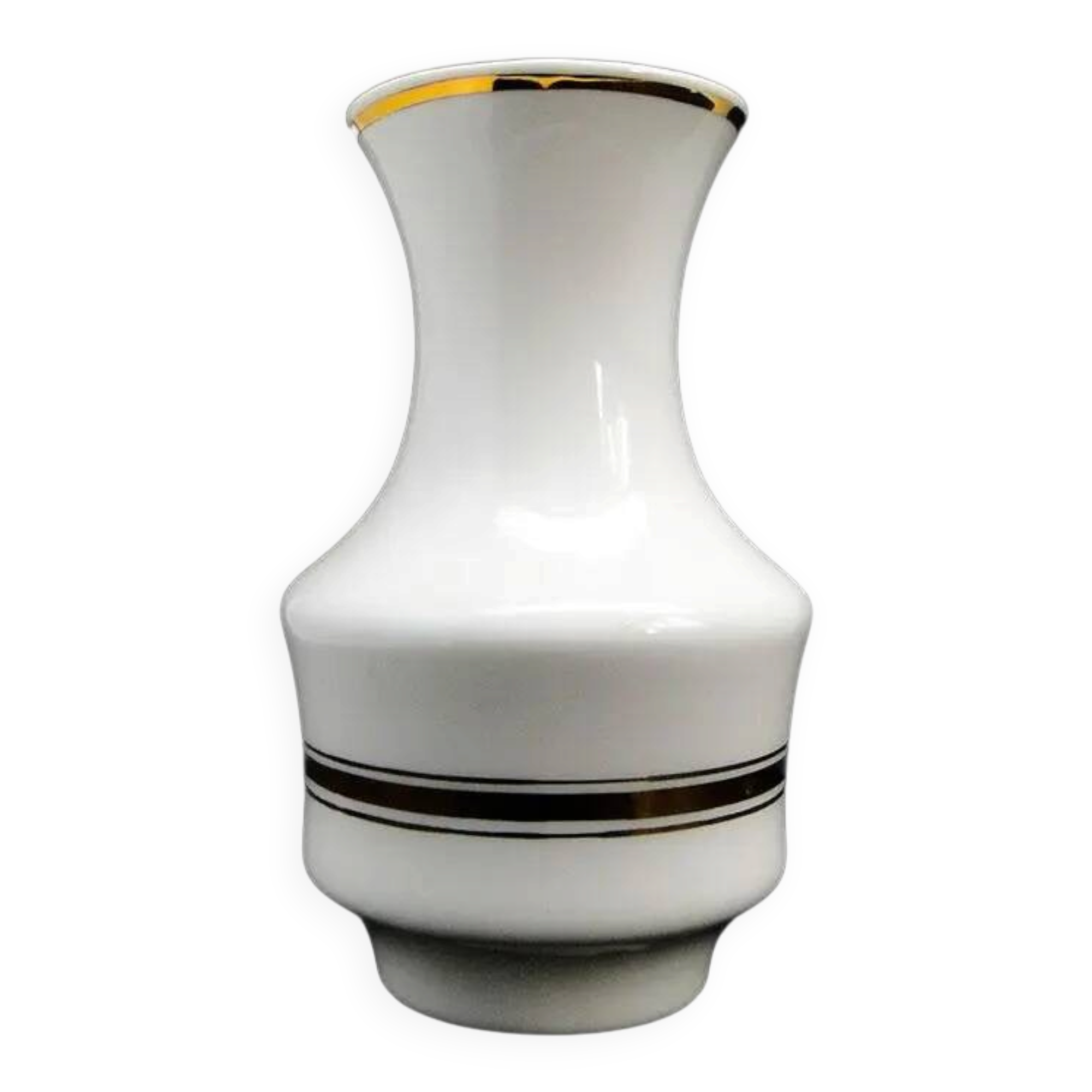Vase postmodernism mid-century modern, porcelain, Ćmielów, Poland, 1970s