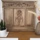 Antique carved wood panelling – Louis XVI style – Floral decoration
