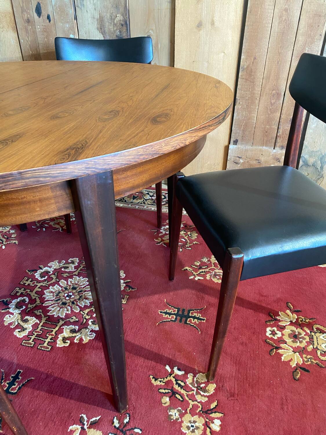 Scandinavian table and chairs from the 60s/70s