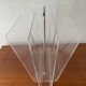 Vintage Plexiglas magazine holders from the 70s and 80s