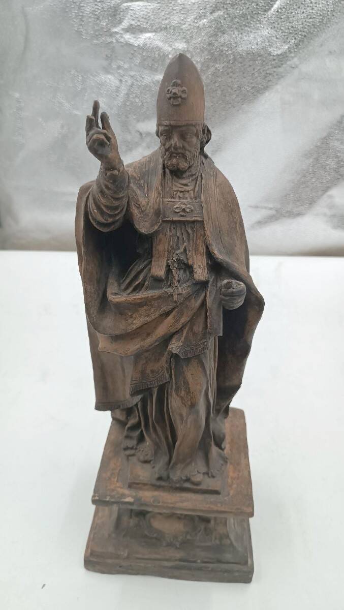 18th-century terracotta sculpture - San Petronio, Emilian school (Italy)