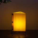 Honeycomb polypropylene tripod lamp Ikea 80s