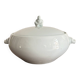 Celadon Ceramic Soup Tureen Vegetable Dish Buddha Art Deco