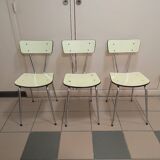 Vintage formica and metal chair