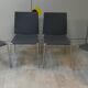 Aluminium and polyurethane chairs by Roberto Barbieri for B&B Italia, early 21st century, set of 4.