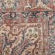 Faded Navy Blue Classic Vintage Persian Rug, 202x323 Cm