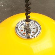 Lampe suspendue Space Age Cabras par Luigi Massoni pour Guzzini