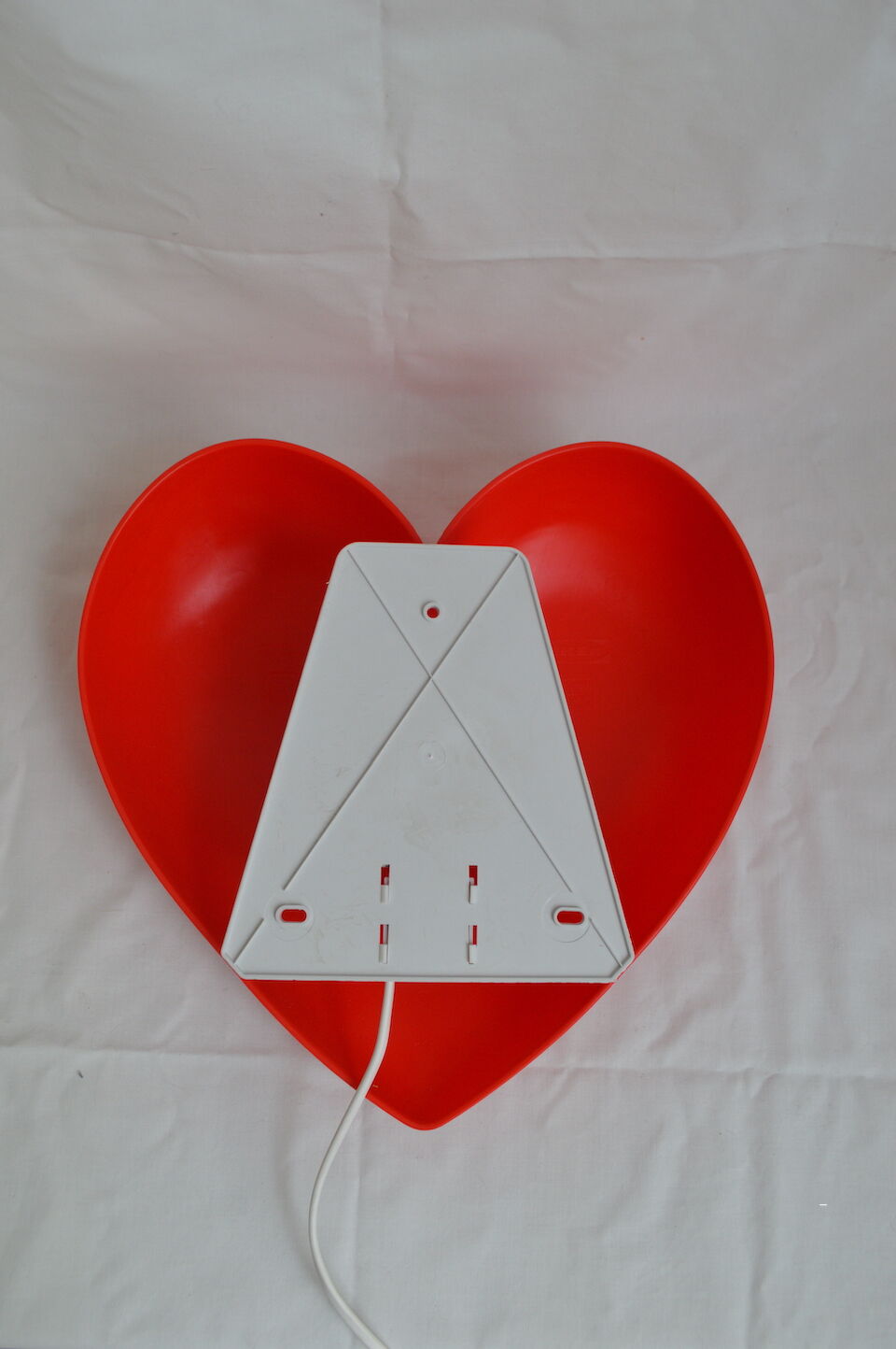 Vintage ikea heart lamp
