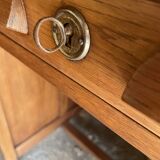 1950s oak desk