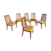 Chaises en teck Leslie Dandy