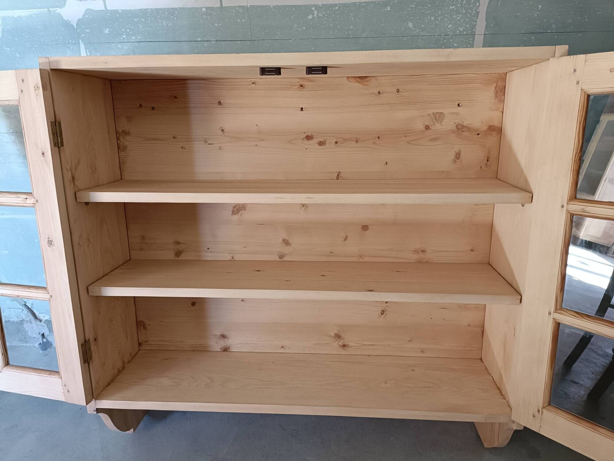 Vitrine rénovée