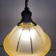 Lampe à main art déco en glaçure d’uranium; symmetrisch gelijnd, Belgique