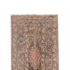 Vintage Turkish Oushak Rug Handwoven 55x733 cm