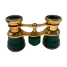 Leather and brass theater binoculars from carpentier