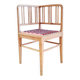 Chaise d'angle vintage rénovée, années 1900-1920