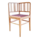 Chaise d'angle vintage rénovée, années 1900-1920