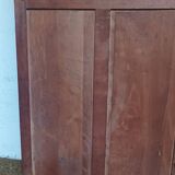 Art Nouveau Art Deco sideboard in blond walnut