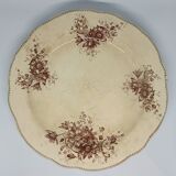 Plat rond terre de fer