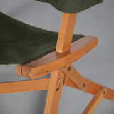 1960s “Praia” Folding chair by Pier Giacomo Castiglioni for Gavina, Italy