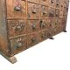 Large Antique Bank of Drawers – 48 Drawer Industrial Cabinet