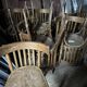 old bistro chair