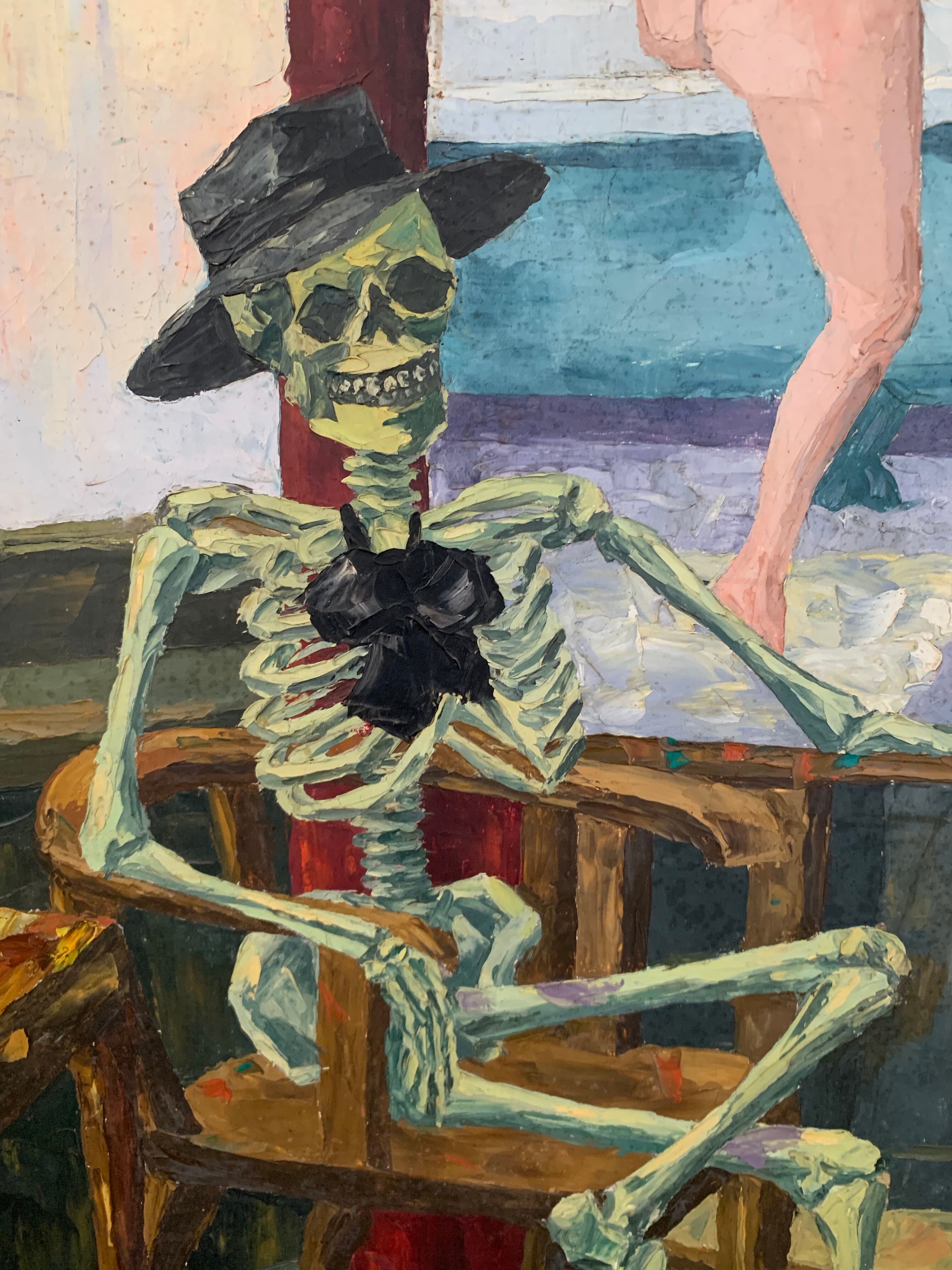 All sold! Large oil on canvas 1938.170 x125cm